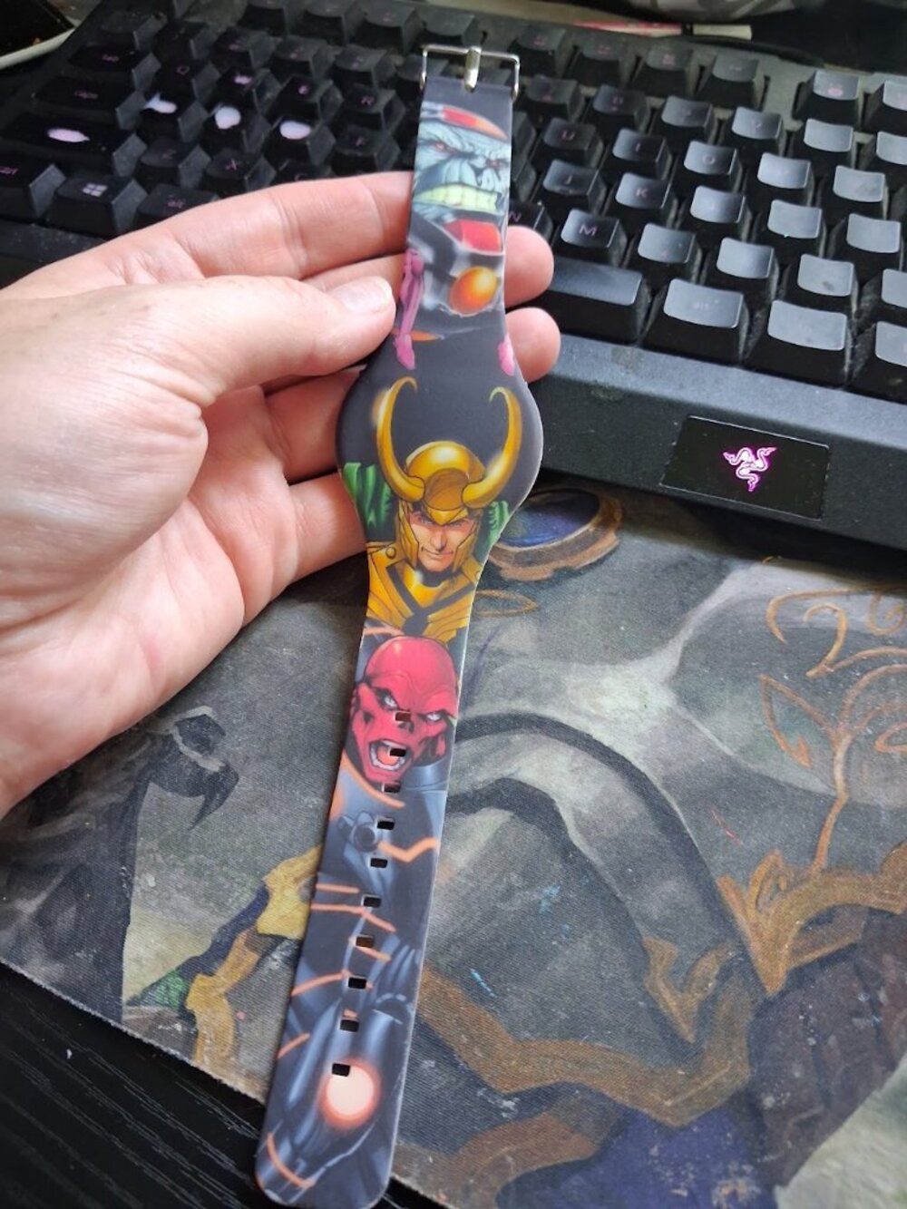 Marvel Digital watch **needs battery**